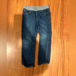 Elastic waist jeans